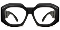Geometric Black Frame