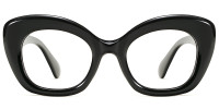 Cateye Black Frame