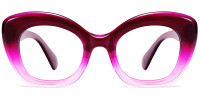 Cateye Purple Frame