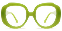 Oval Green Frame