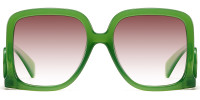 Square Green Sunglasses