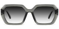 Geometric Gray Sunglasses