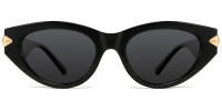 Cateye Black Sunglasses