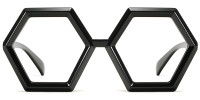 Geometric Black Frame