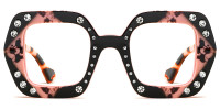 Geometric Pink Frame