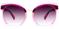 Cateye Purple Sunglasses
