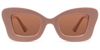 Butterfly Brown Sunglasses
