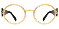 Round Gold Frame