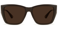 Square Brown Sunglasses