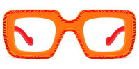 Square Orange Frame