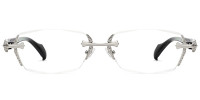 Rimless Silver Frame
