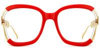 Square Red Frame