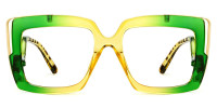 Square Green Frame