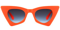 Cateye Orange Sunglasses 