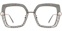 Square Gray Sparkle Frame