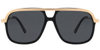 Aviator Black Sunglasses