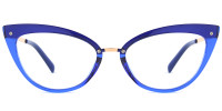 Cateye Blue Frame 