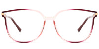 Cateye Red Sparkle Frame 