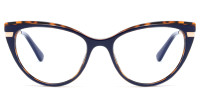 Cateye Blue Frame 