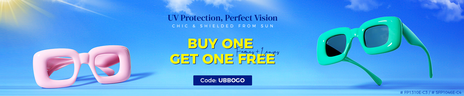 Buy 1 Get 1 Free (Frames + Lenses)