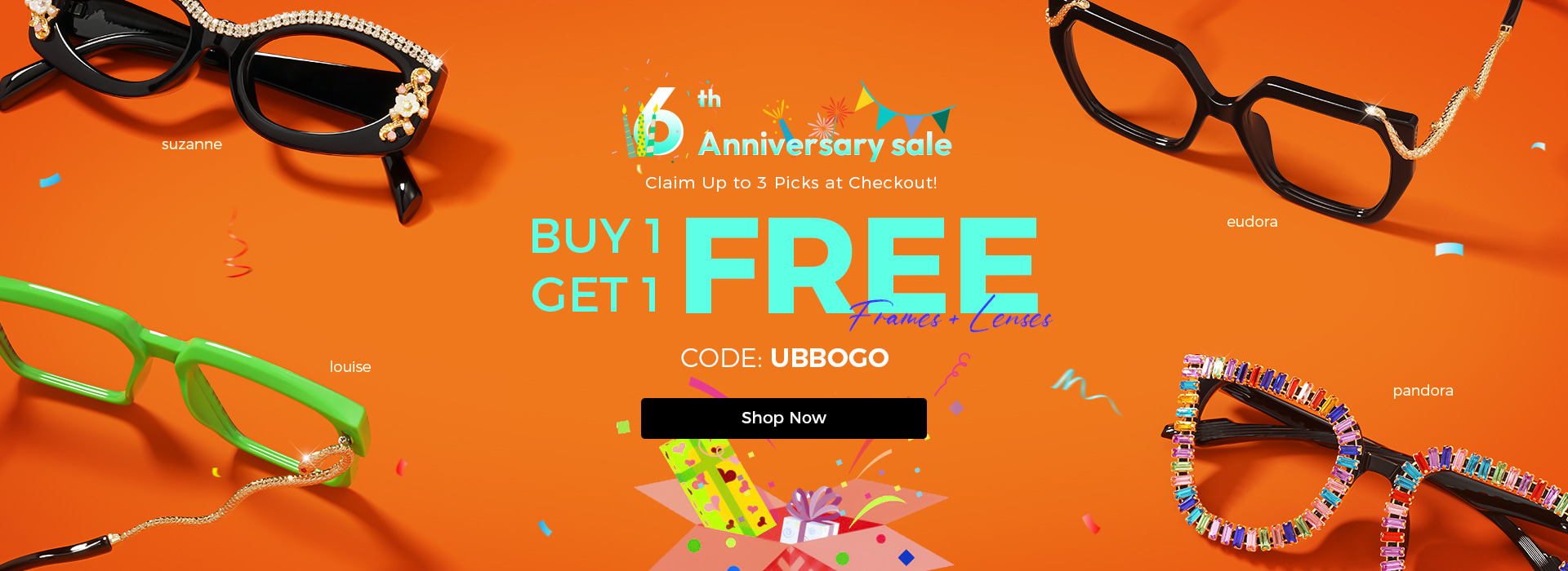 Buy 1 Get 1 Free (Frames + Lenses)