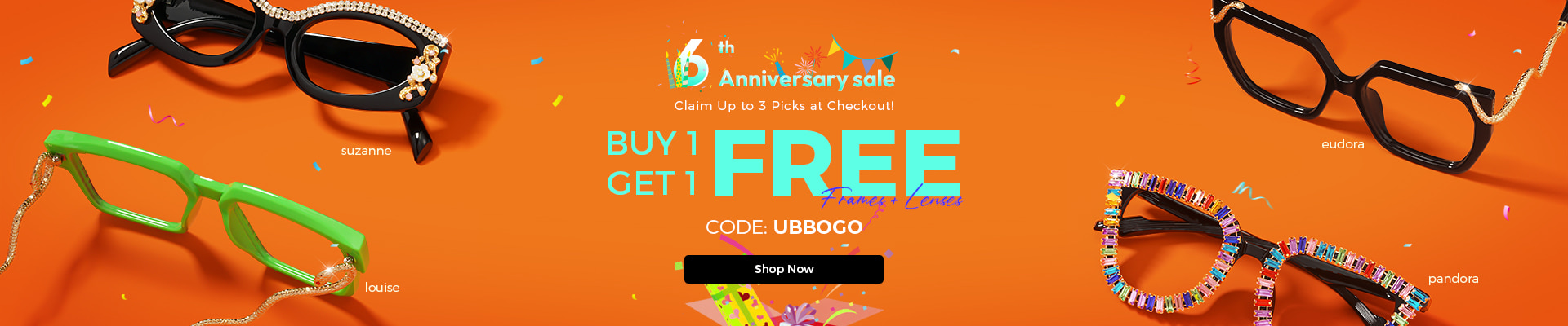 Buy 1 Get 1 Free (Frames + Lenses)